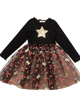 Petite Hailey Gold Star Tutu Dress Petite Hailey Gold Star Tutu Dress