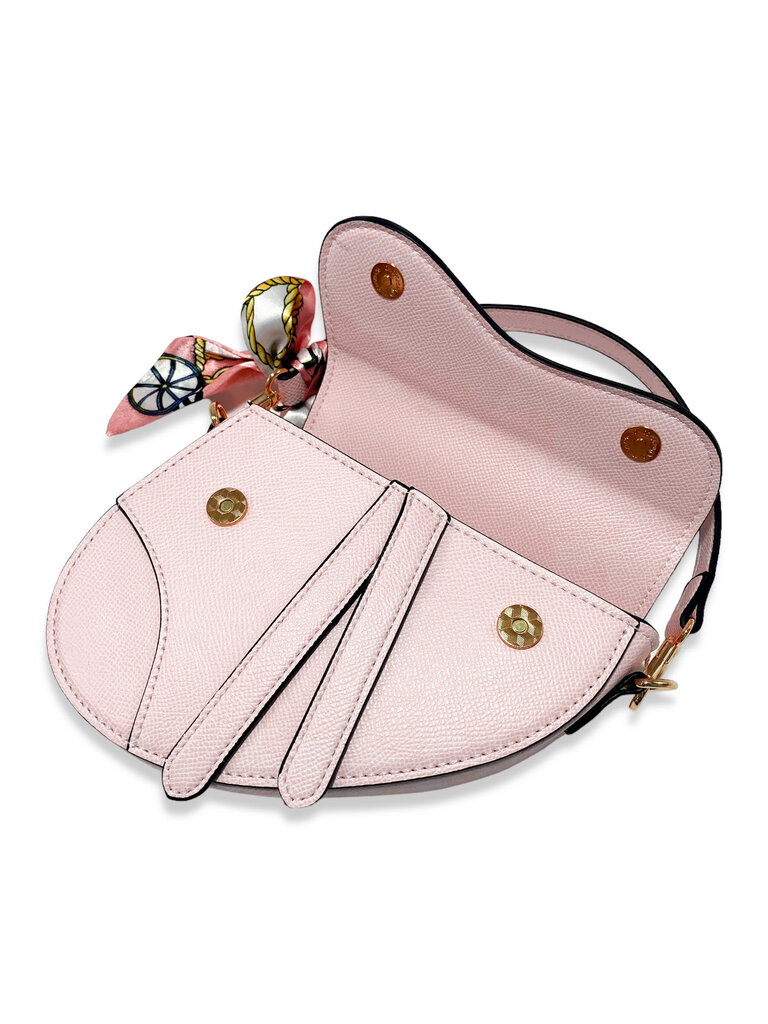 Saddle Purse w/ Scarf