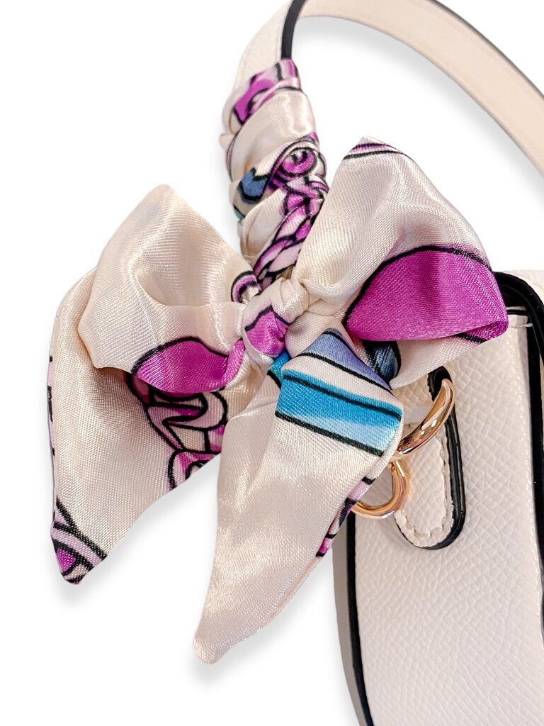 Saddle Purse w/ Scarf