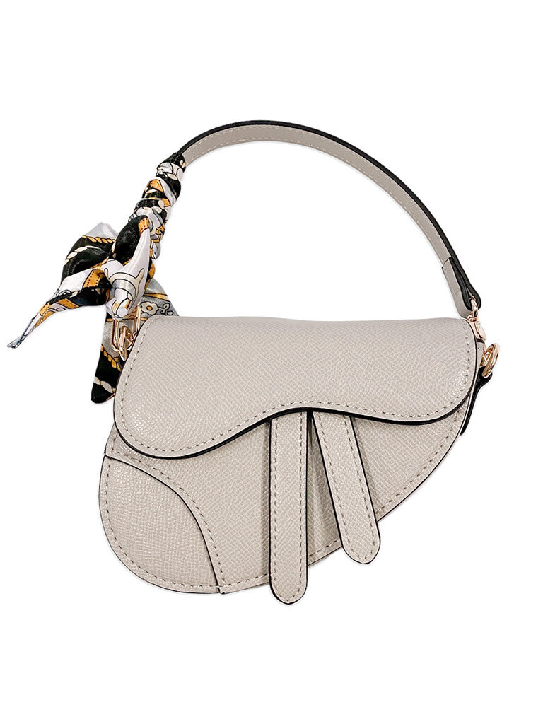 Saddle Purse w/ Scarf