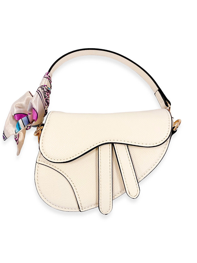Saddle Purse w/ Scarf