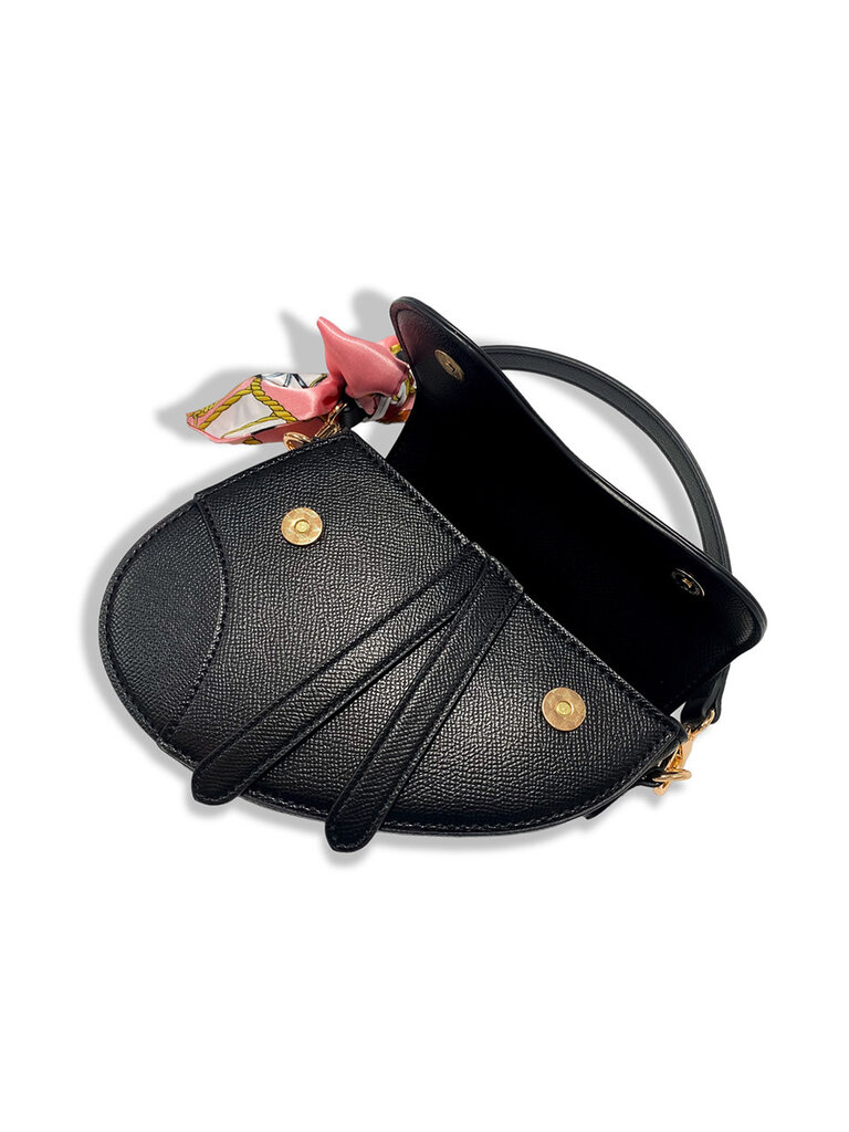 Saddle Purse w/ Scarf