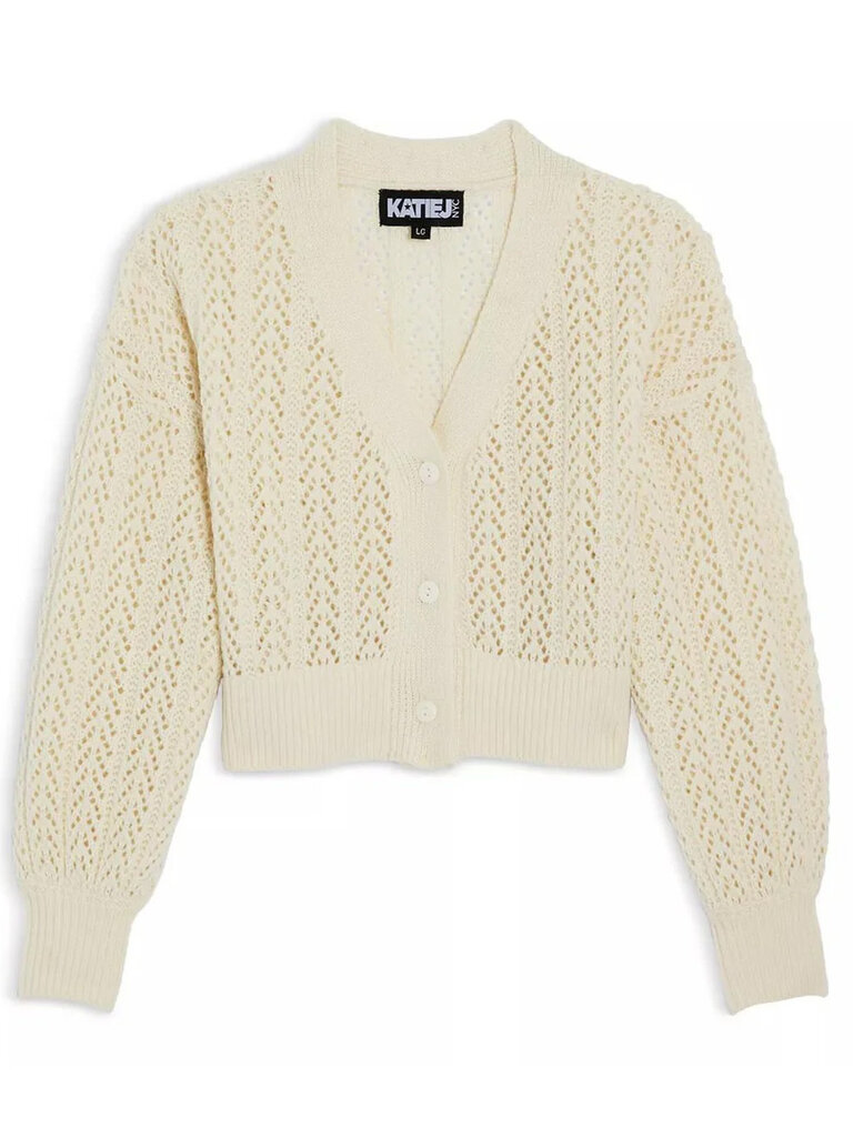 KATIE J Erica Sweater - Winter White