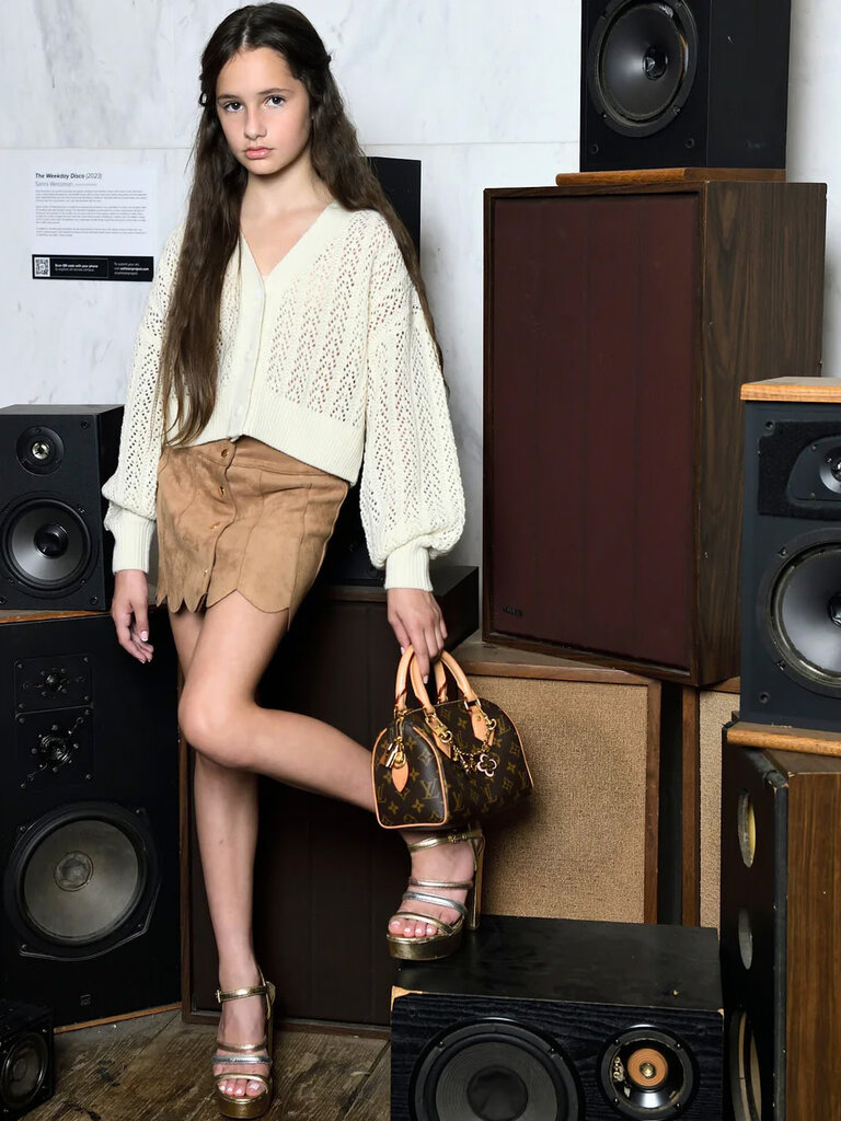 KATIE J Erica Sweater - Winter White