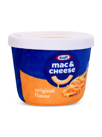 Iscream Kraft Mac & Cheese Microwave Packaging Plush