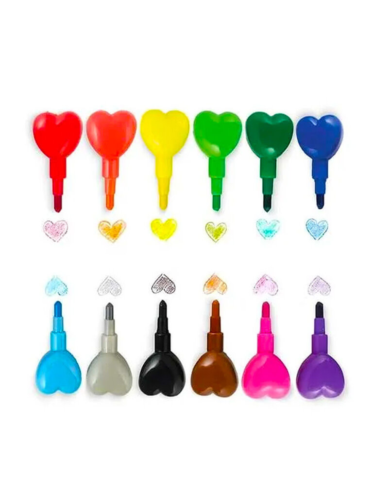 Iscream Hearts Stackable Markers