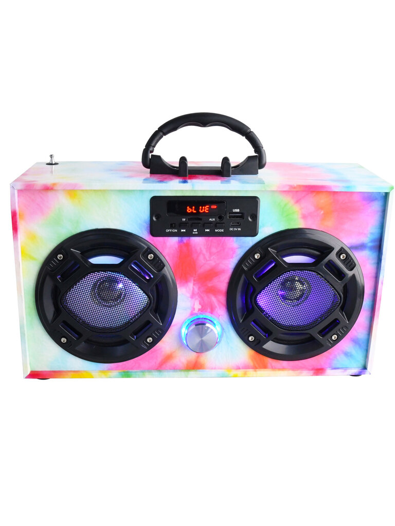 Trend Tech Brands Tye Dye Wireless Boombox