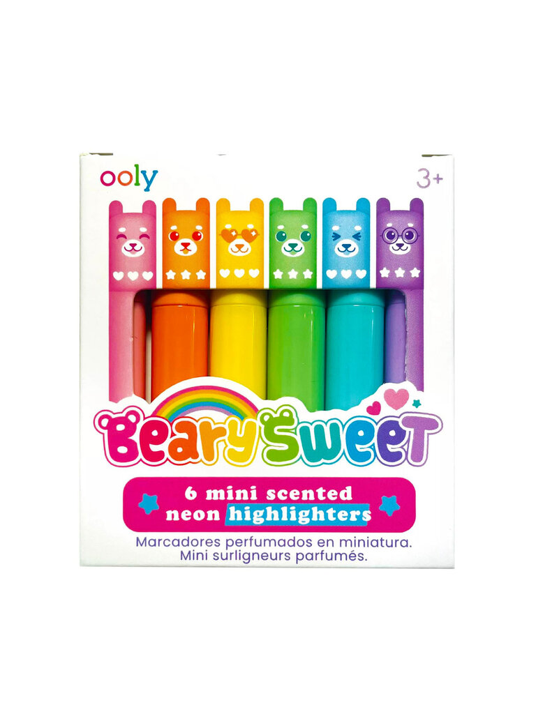 ooly Beary Sweet Mini Scented Highlighters