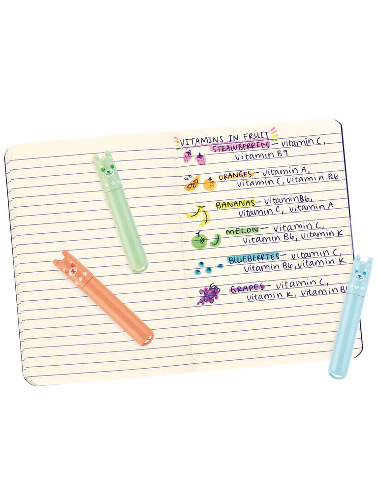 ooly Beary Sweet Mini Scented Highlighters