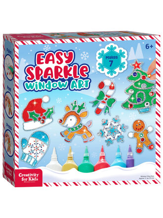 Faber Castell Sparkle Window Art Craft Kit - Holiday Faber Castell Sparkle Window Art Craft Kit - Holiday