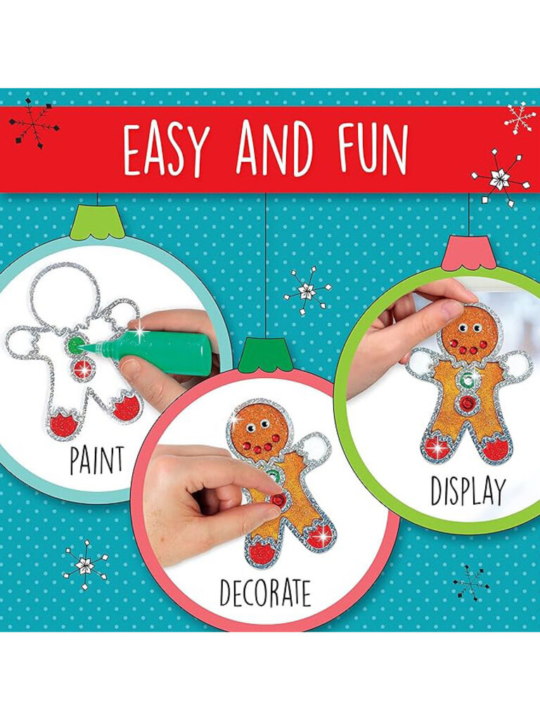 Faber Castell Sparkle Window Art Craft Kit - Holiday