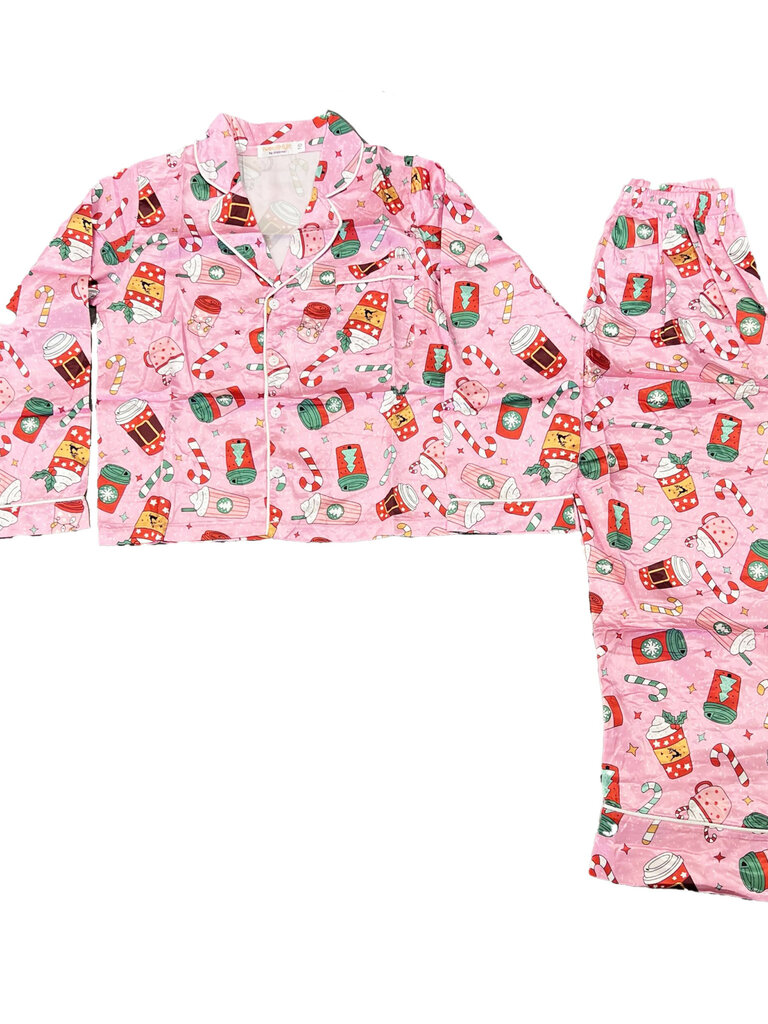 Tweenstyle Holiday Cocoa Loungewear Set