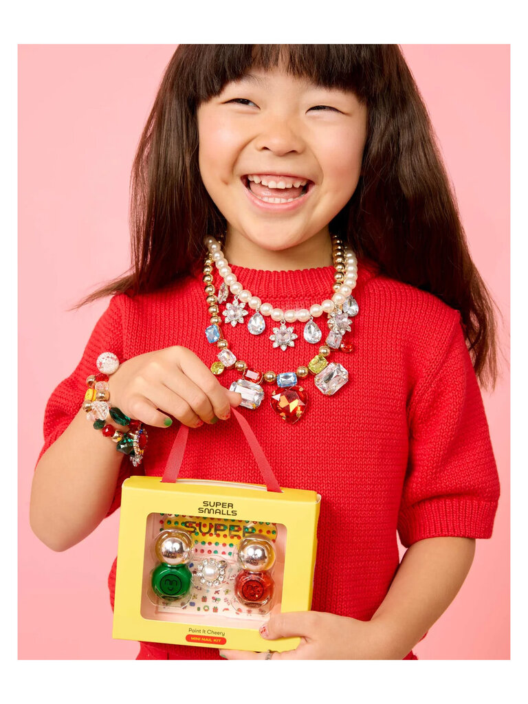 Super Smalls Paint It Cheery Mini Nail Kit