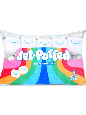 Iscream Jet-Puffed Marshmallows Packaging Plush