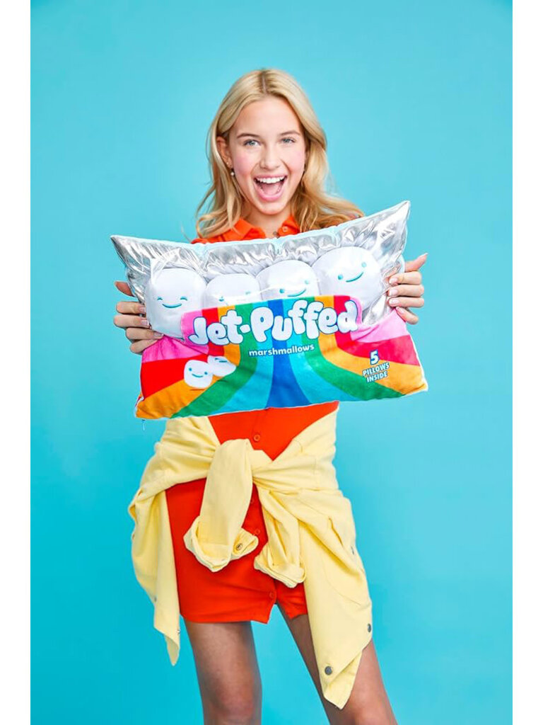 Iscream Jet-Puffed Marshmallows Packaging Plush