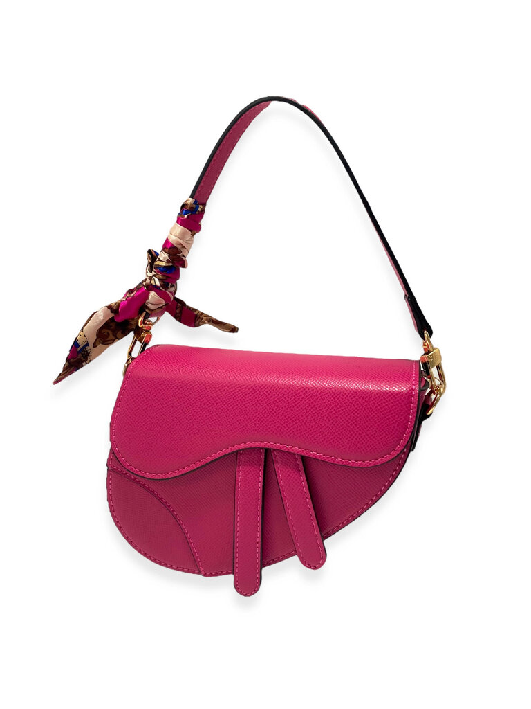 Saddle Purse w/ Scarf