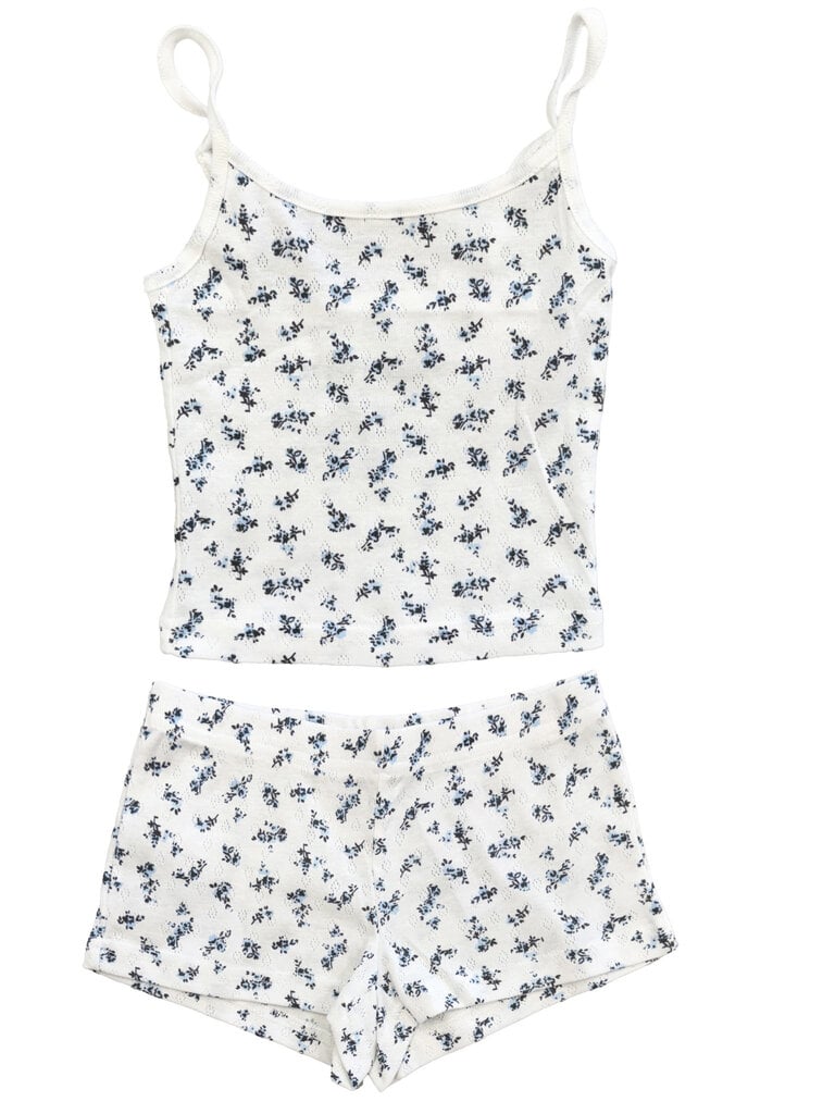 KATIE J Mariana Cami Top - Blue Floral