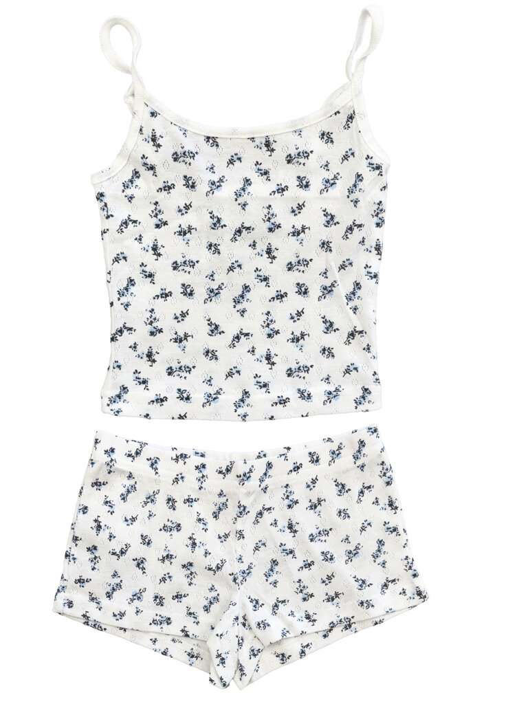 KATIE J Mariana Short - Blue Floral