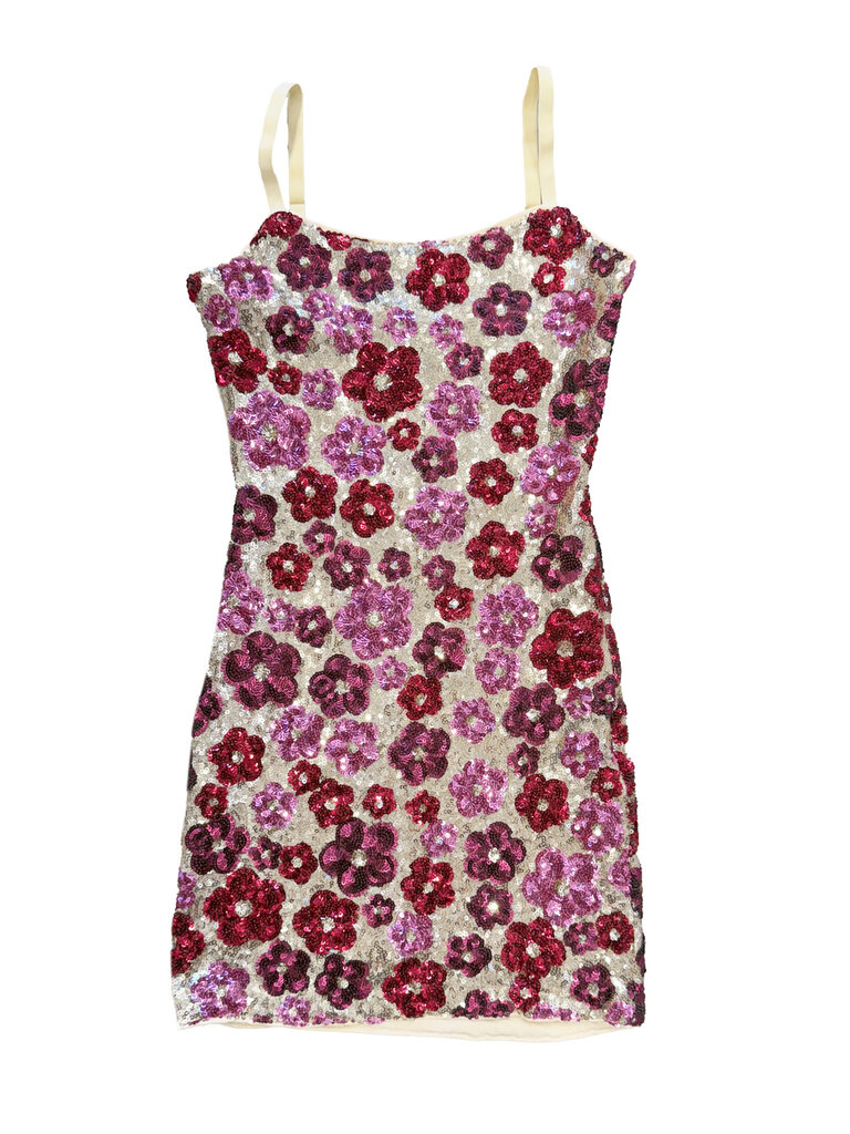 KATIE J Daisy Sequin Roxanne Dress