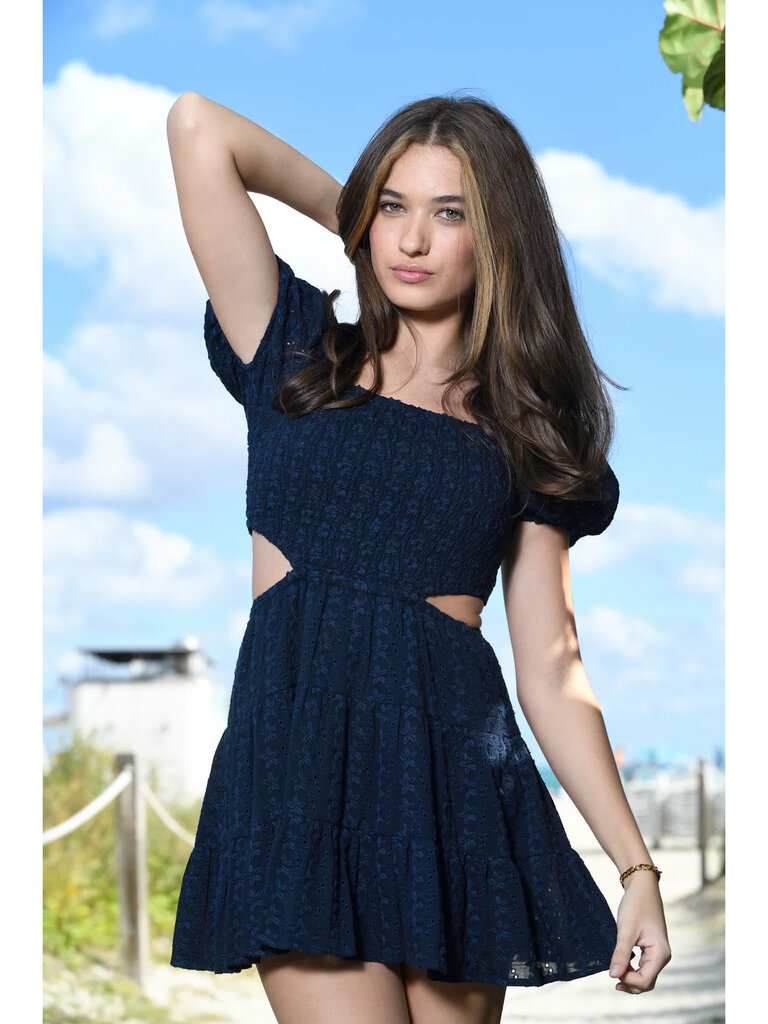 KATIE J Navy Phoenix Dress