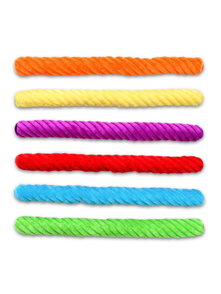 Iscream Rainbow Twizzlers Packaging Fleece Plush