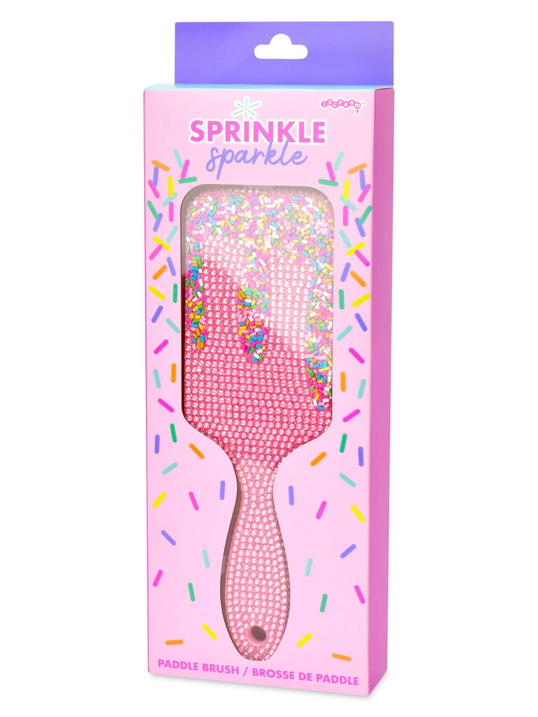 Iscream Sprinkle Sparkle Paddle Brush