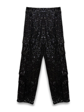 KATIE J Levi Sequin Cargo Pant KATIE J Levi Sequin Cargo Pant