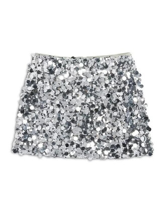KATIE J Tia Silver Skirt KATIE J Tia Silver Skirt