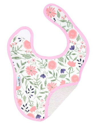 Baby Jar Feeding Bib - Watercolor Floral Baby Jar Feeding Bib - Watercolor Floral