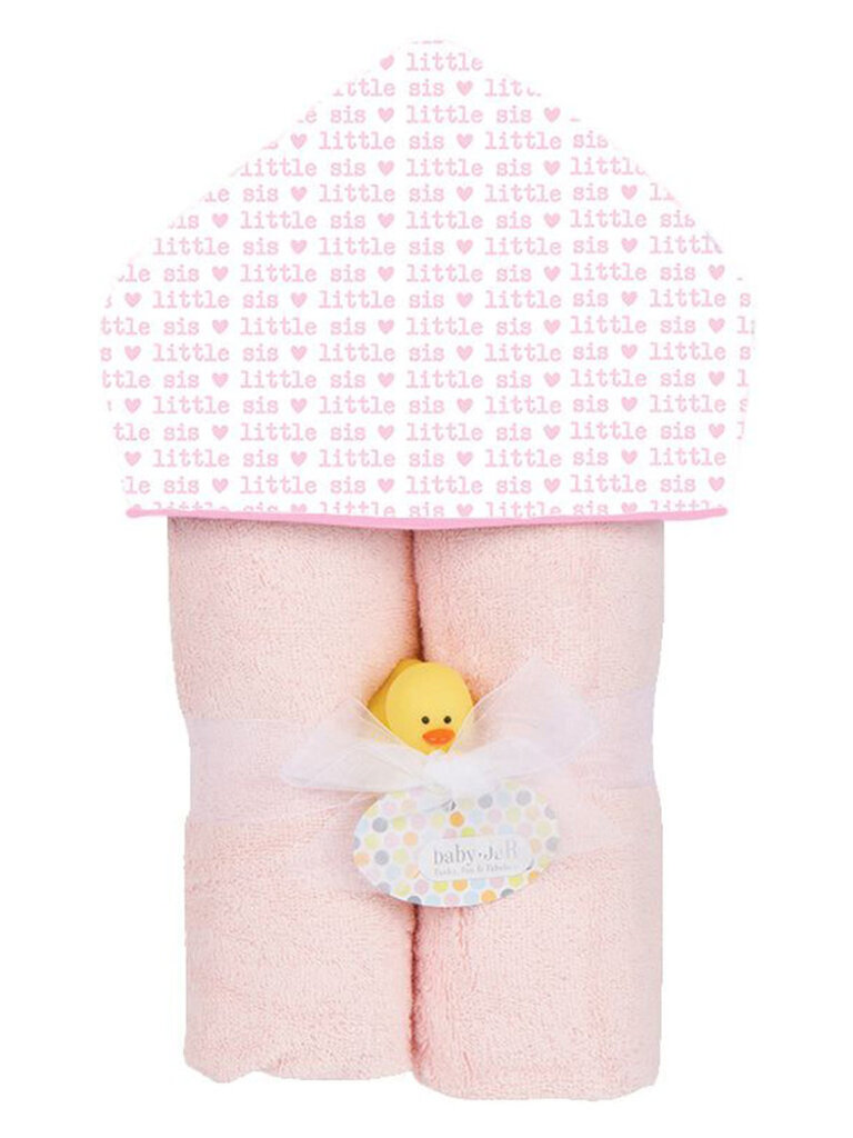 Baby Jar Deluxe Hooded Towel - Little Sis