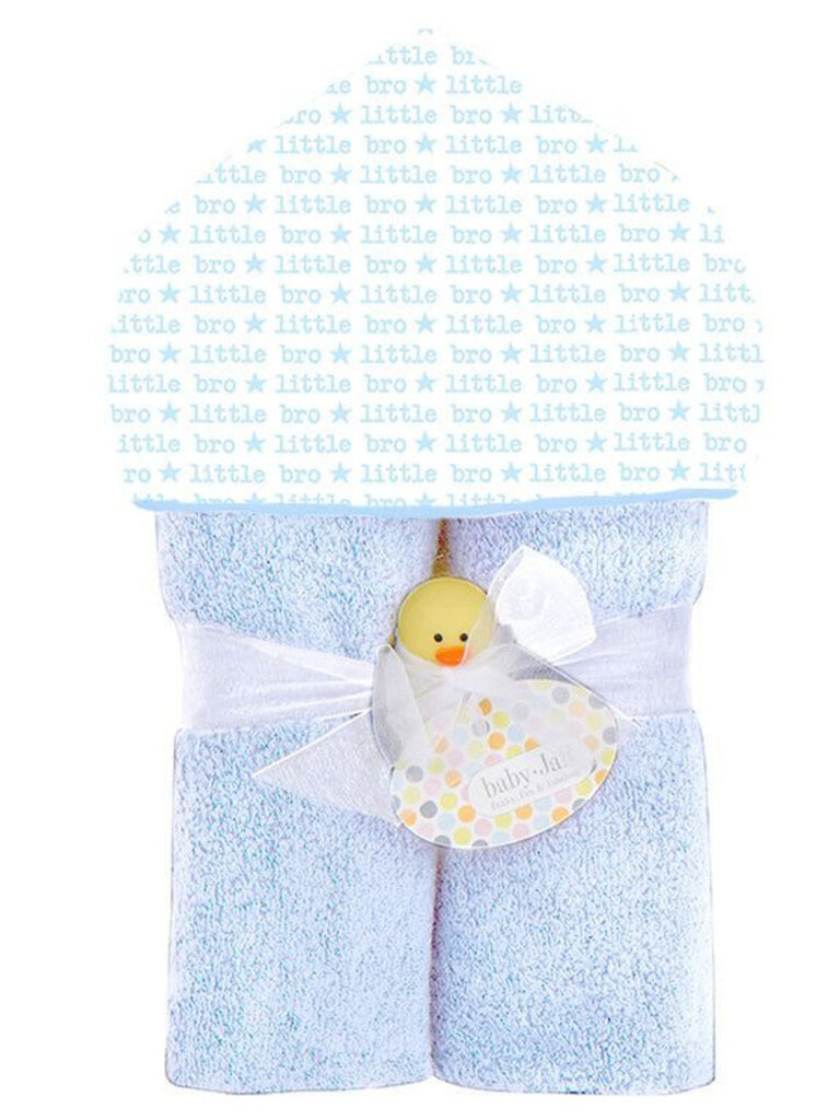 Baby Jar Deluxe Hooded Towel - Little Bro