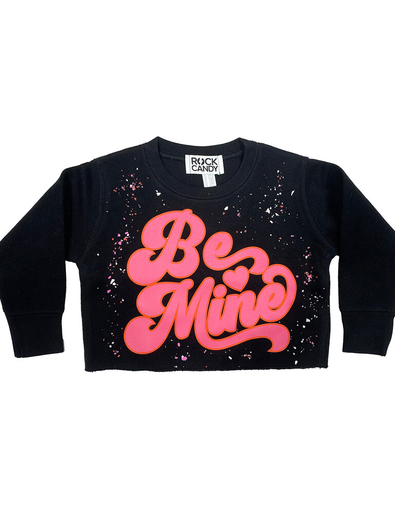 Rock Candy Be Mine Splatter Sweatshirt