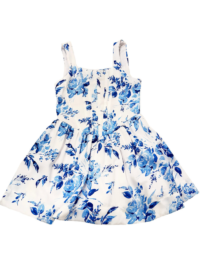 Flowers by Zoe Blue Floral Dress
