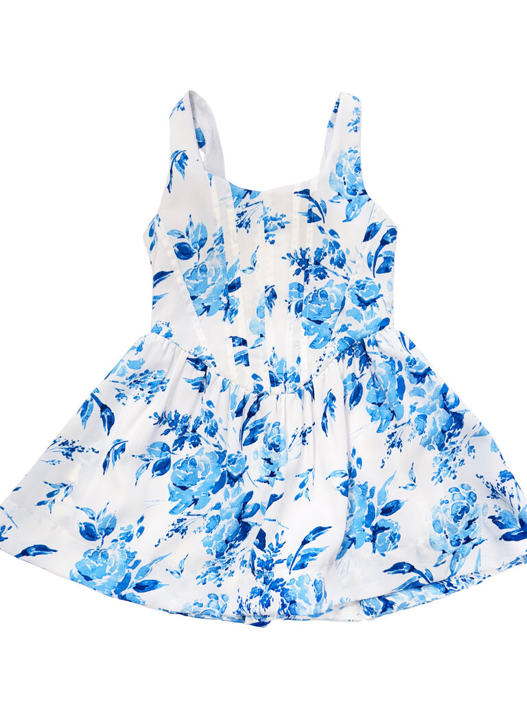 Flowers by Zoe Blue Floral Dress