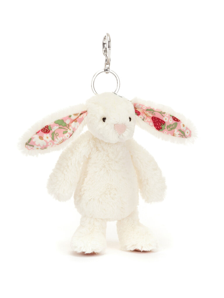Jellycat Blossom Cream Bunny Bag Charm