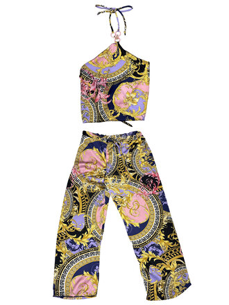 Les Tout Petit Portofino Top & Pant Set Les Tout Petit Portofino Top & Pant Set