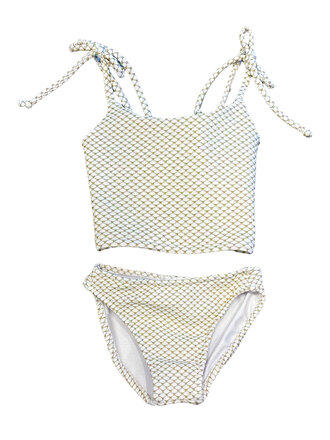 Les Tout Petit White Diamond Tie Bandeukini Les Tout Petit White Diamond Tie Bandeukini