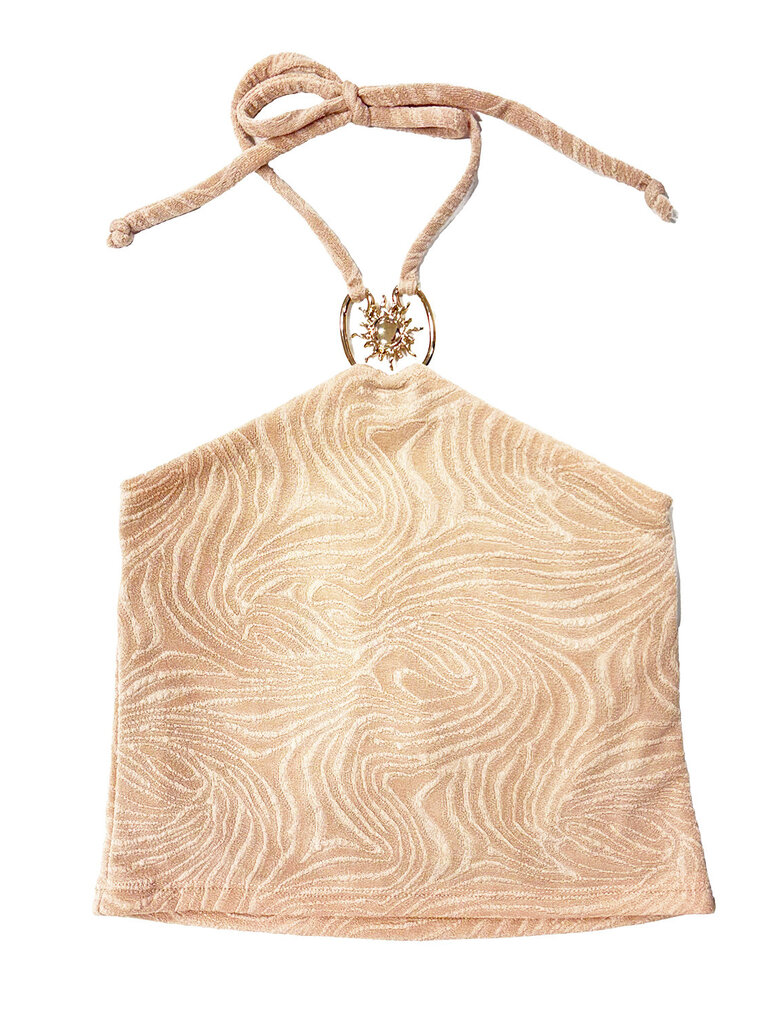 Les Tout Petit Mocha Ring Top & Pant Set