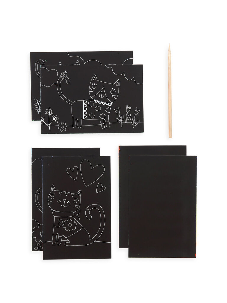 ooly Mini Scratch & Scribble - Cutie Cats