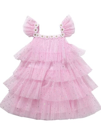 Petite Hailey Daisy Multi Layered Dress Petite Hailey Daisy Multi Layered Dress