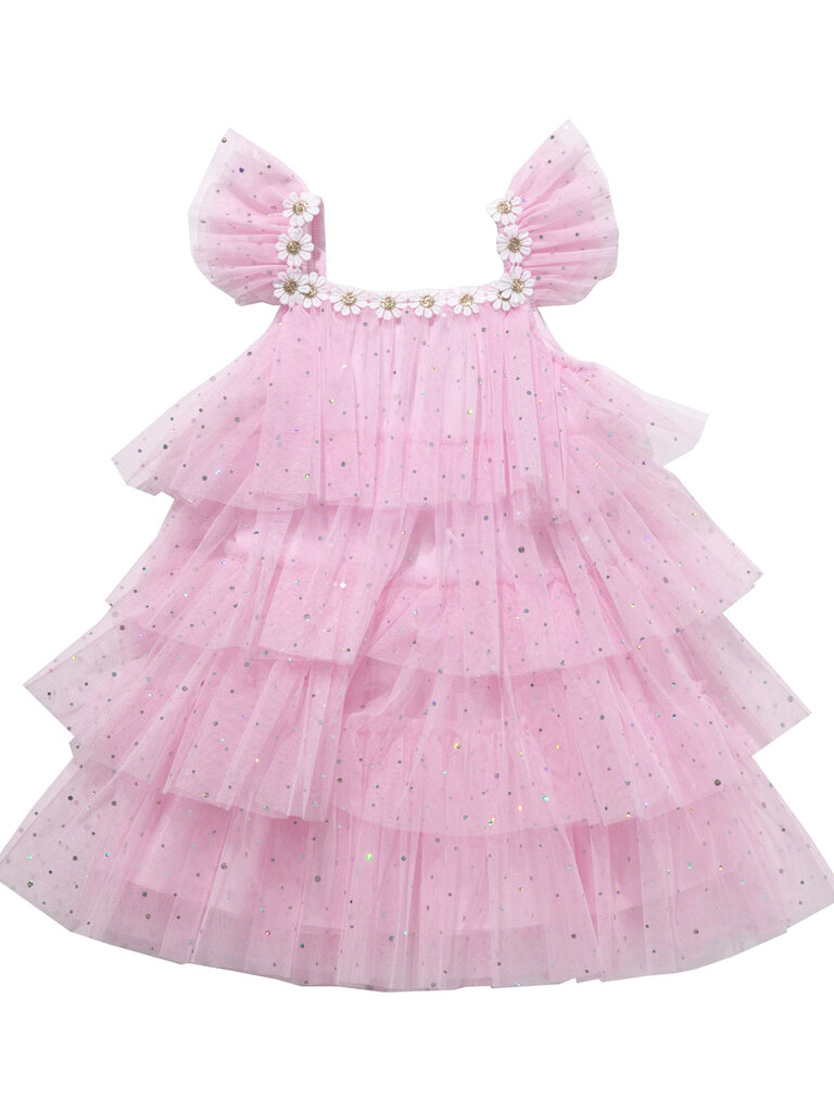 Petite Hailey Daisy Multi Layered Dress