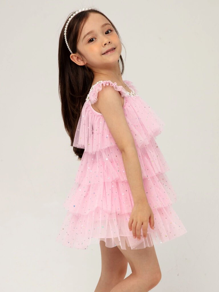 Petite Hailey Daisy Multi Layered Dress