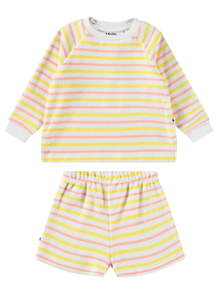 Molo Sun Melon Stripe Set