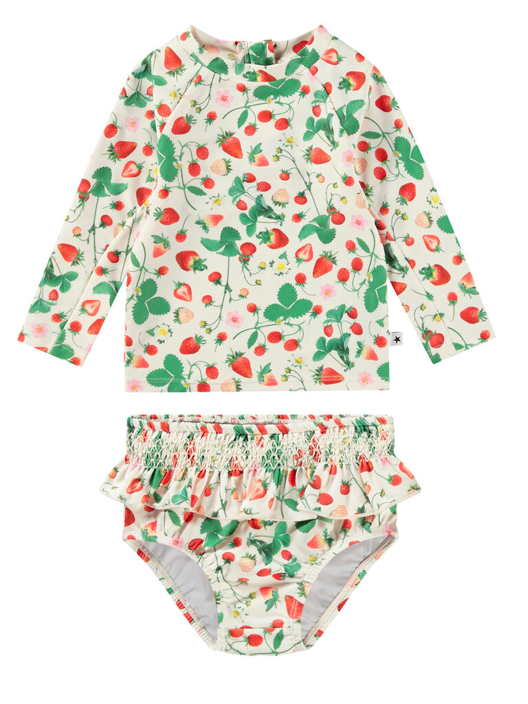 Molo Baby Strawberry Field Swim Set