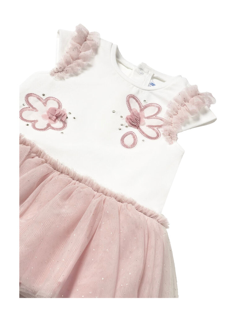 Mayoral Pink Baby Tulle Dress