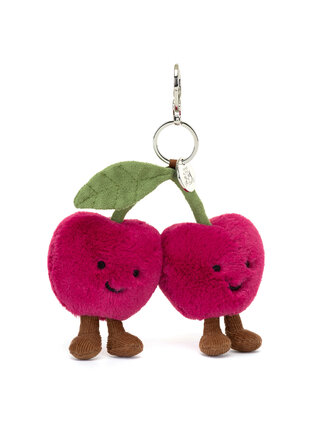 Jellycat Amuseables Cherries Bag Charm