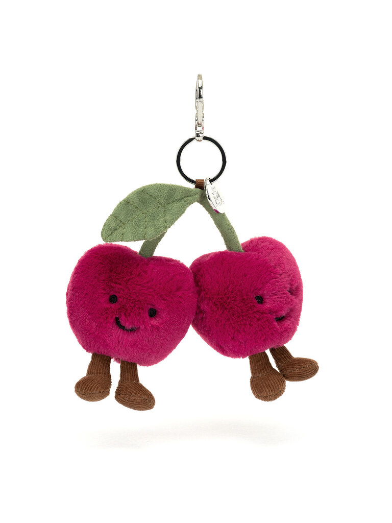 Jellycat Amuseables Cherries Bag Charm
