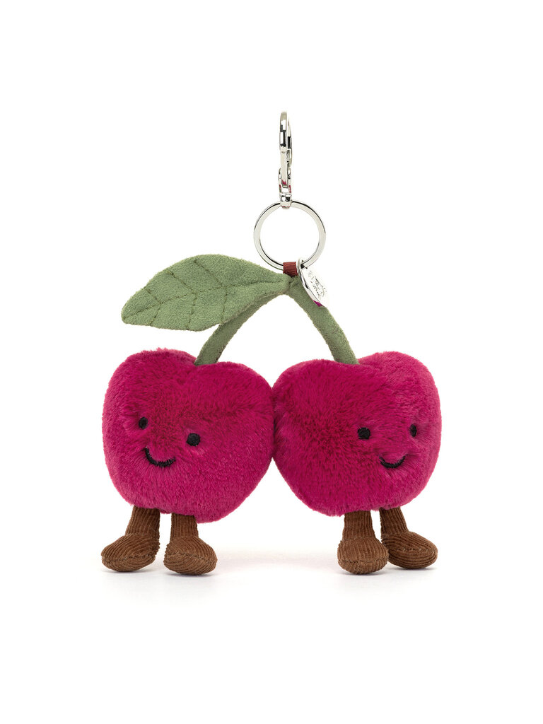 Jellycat Amuseables Cherries Bag Charm