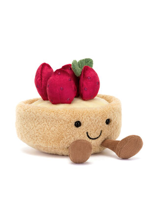 Jellycat Amuseables Fleurette Tarte Aux Fraises