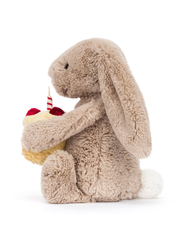 Jellycat Bashful Beige Birthday Bunny